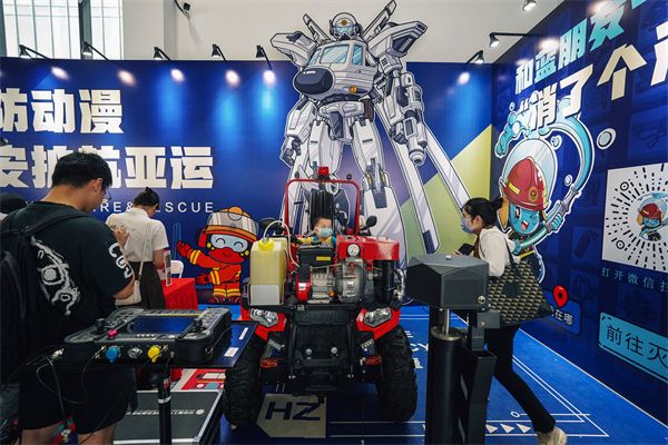 浙江消防卡通展位閃耀第十九屆中國國際動(dòng)漫節(jié)，安全知識(shí)“破圈”新嘗試