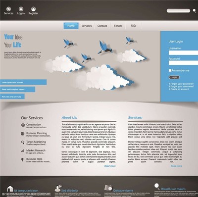 從模板到創(chuàng)意 探索網(wǎng)頁與網(wǎng)站設(shè)計(jì)的視覺藝術(shù)