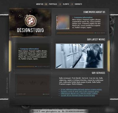 創意工廠設計工作室 打造卓越網頁與網站設計的專業模板